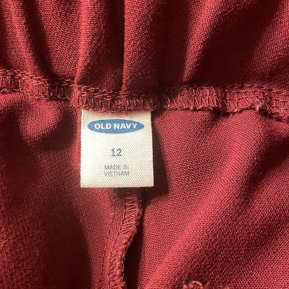 OLD NAVY SIDE STRIPE CROPPED WIDE LEG PANTS - Picture 5 of 6